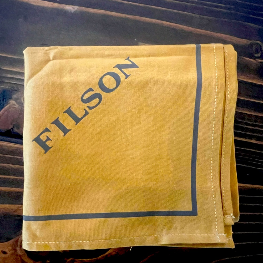 An original Filson Bandana